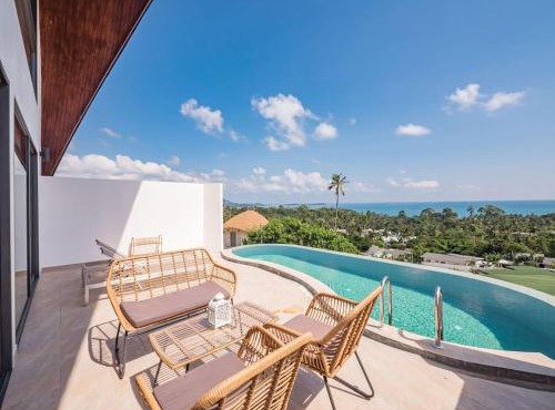 Sunrise Oceane - Sea View Pool Villa, Chaweng Noi in Maret